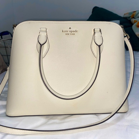 kate spade Handbags - Kate Spade Darcy Large Bag- Beige